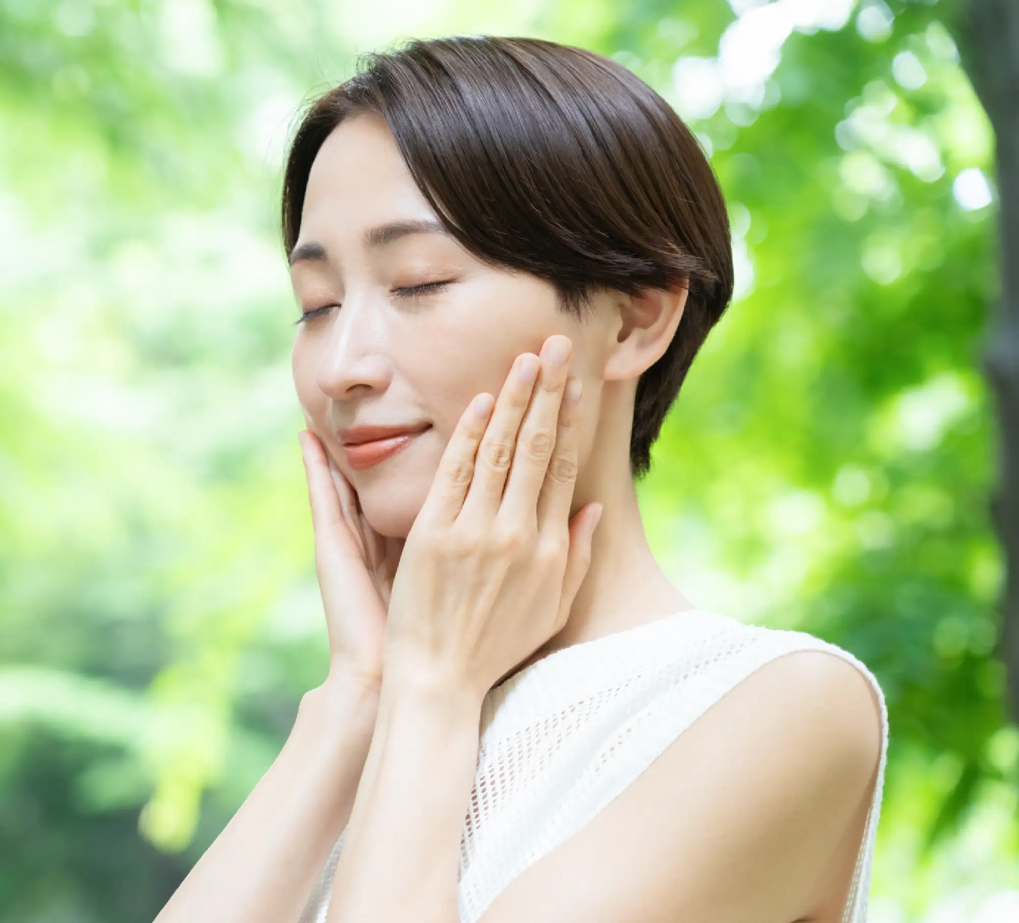 明るい白髪染め